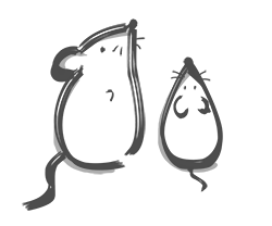 子年のイラスト